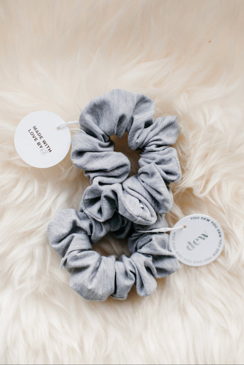 The Dew by Kaitlyn Bristowe x The Skinny Scrunchie - Heather  display picture 3