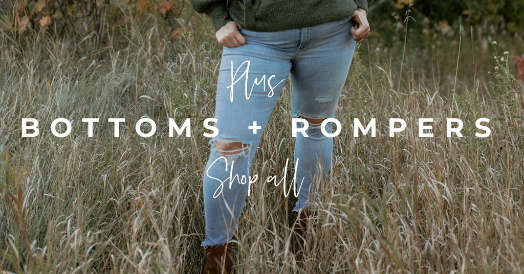 Plus Size Bottoms + Rompers