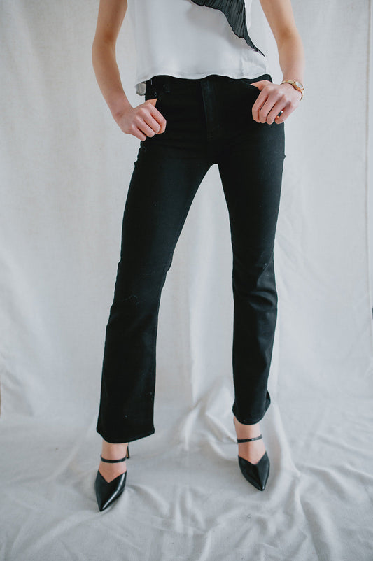 The Cover Girl Mid Rise Bootcut Denim by Daze Denim - After Party