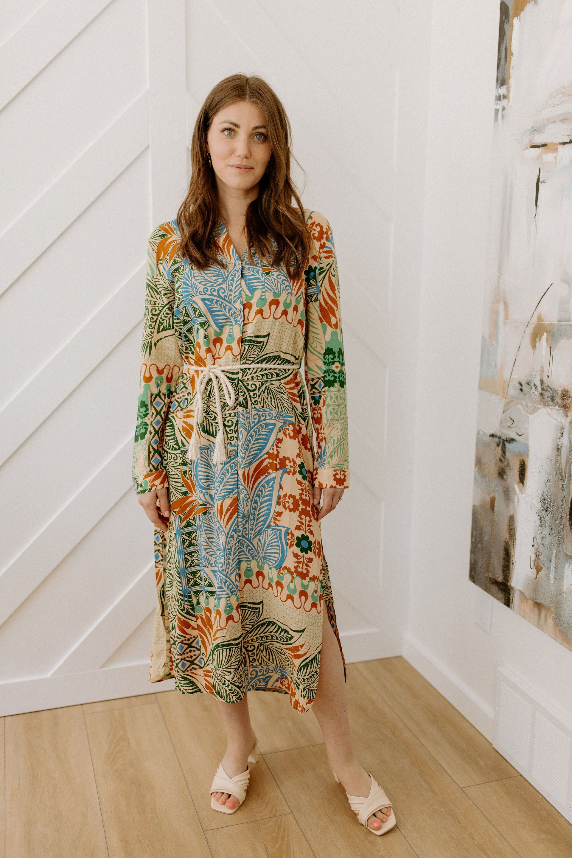 longline shirt dress Shirty Luna Longline Shirt Dress MAC Collection