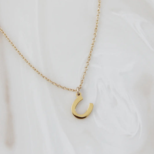 The Horseshoe Necklace - Gold or Silver