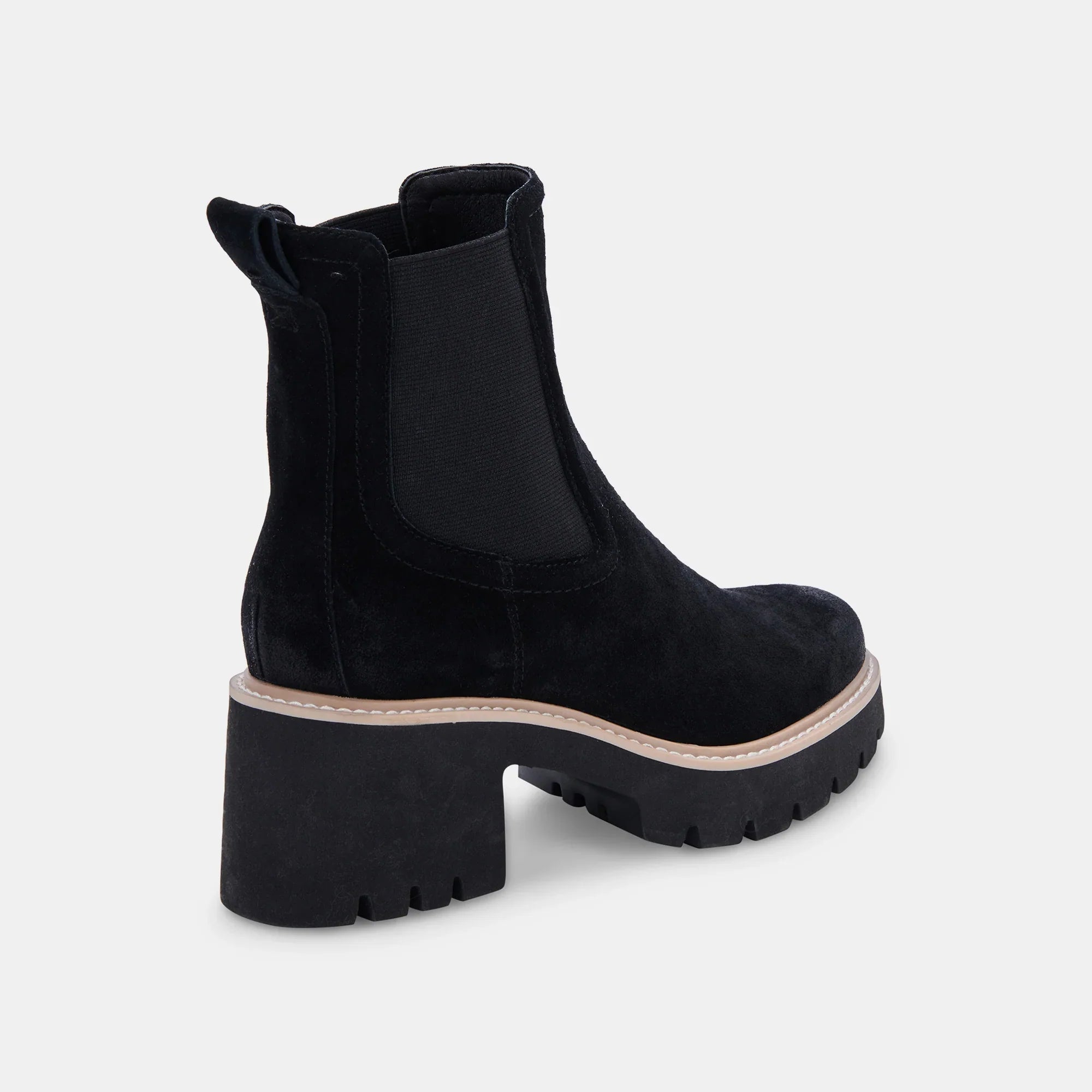 The Hawk H2O Booties by Dolce Vita Onyx Suede WATERPROOF