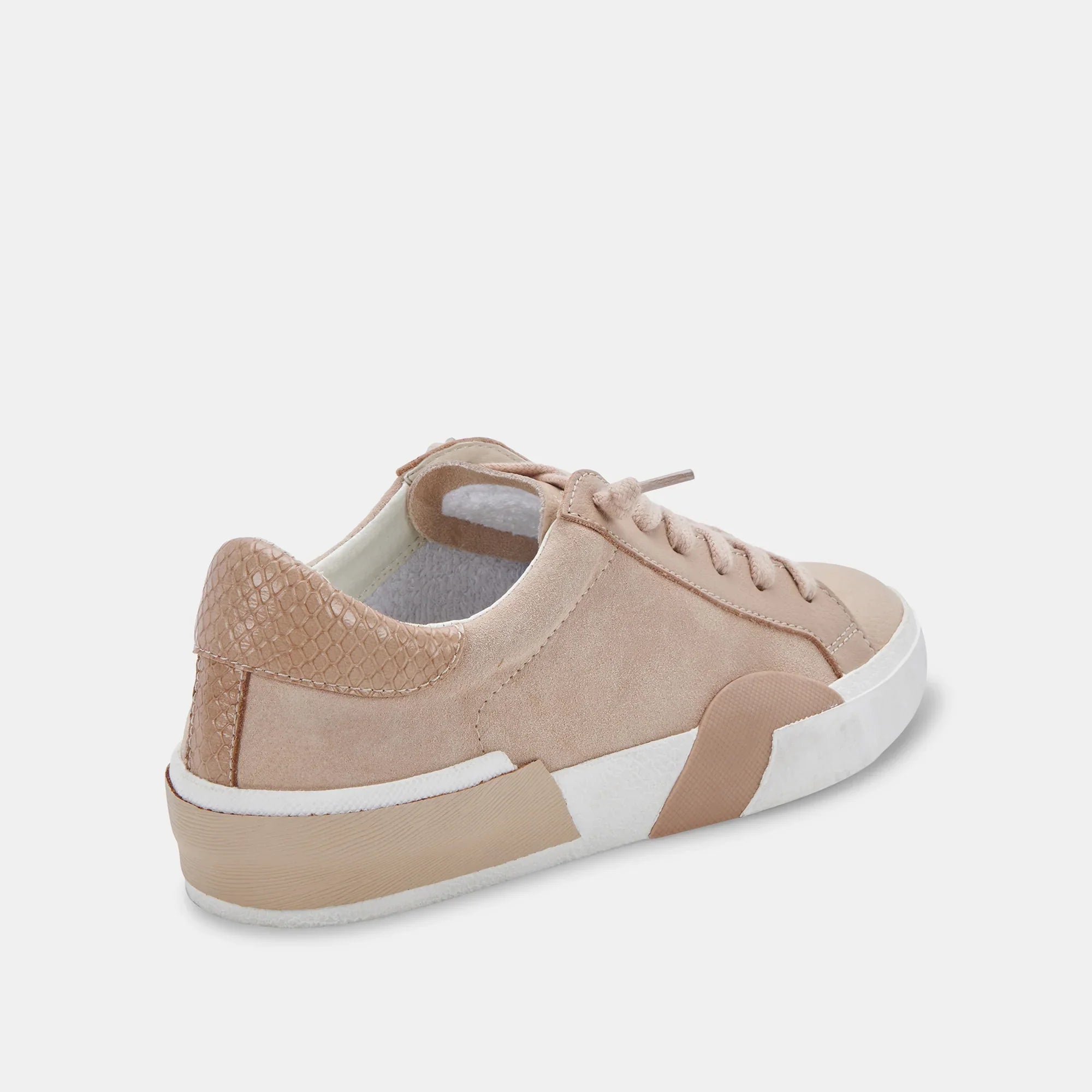 The Zina Sneakers by Dolce Vita Dune Suede THE SKINNY