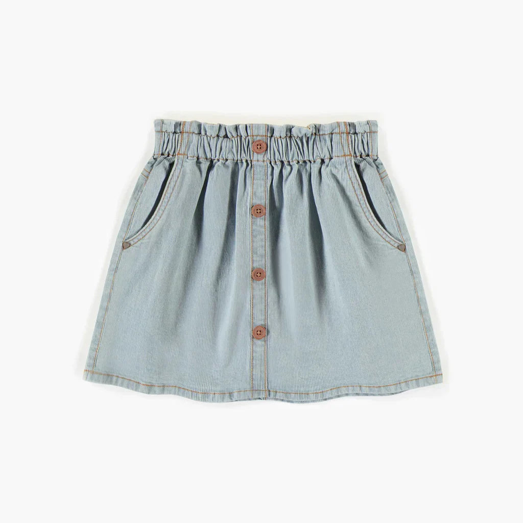 Kids jean hot sale skirt