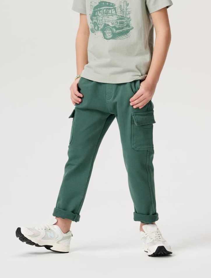 Green cargo sweatpants sales