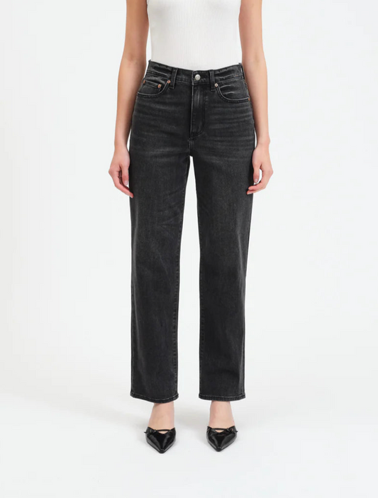 The Sundaze High Rise Vintage Straight Denim by Daze - Last Night