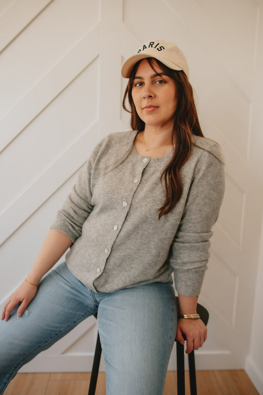 The Rue Cardigan - Grey