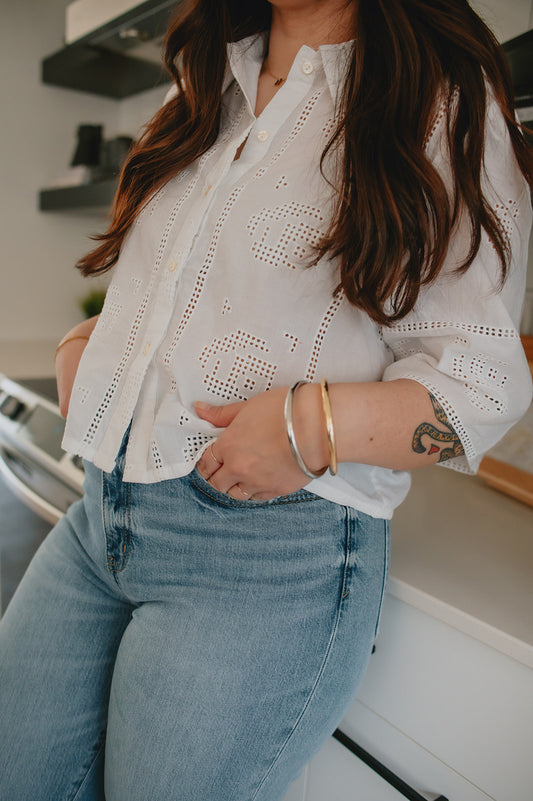 The Elora Embroidered Shirt