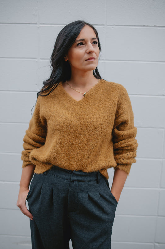 The Haze Pullover Sweater - Toffee