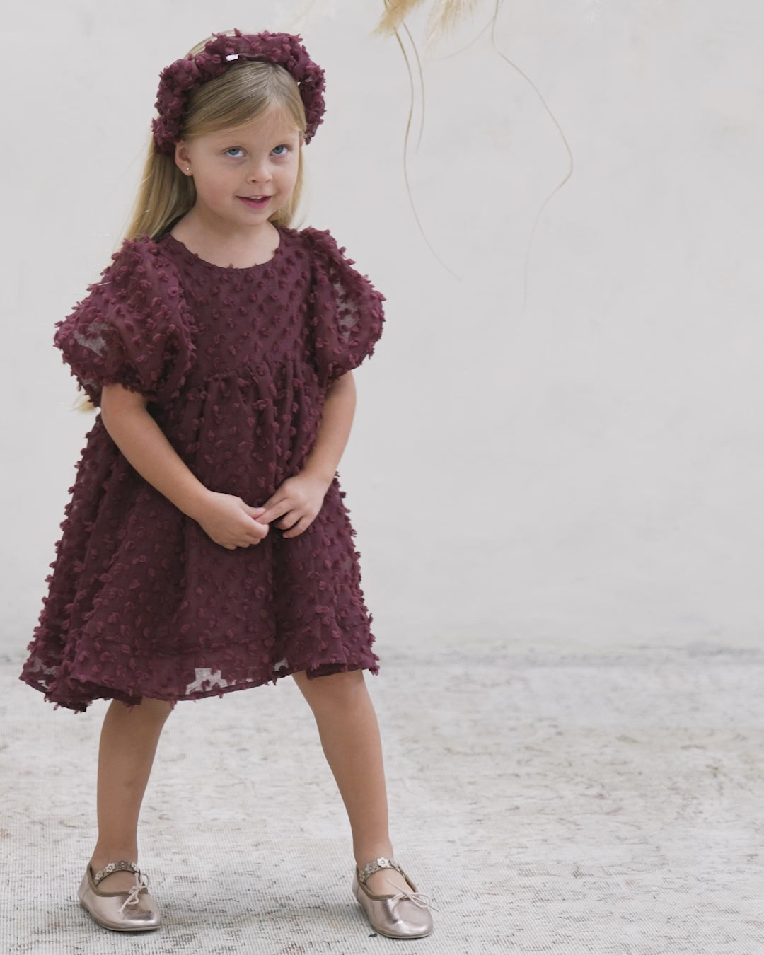The Luna Dress by Noralee - Fig - KIDS – SHOP THE SKINNY