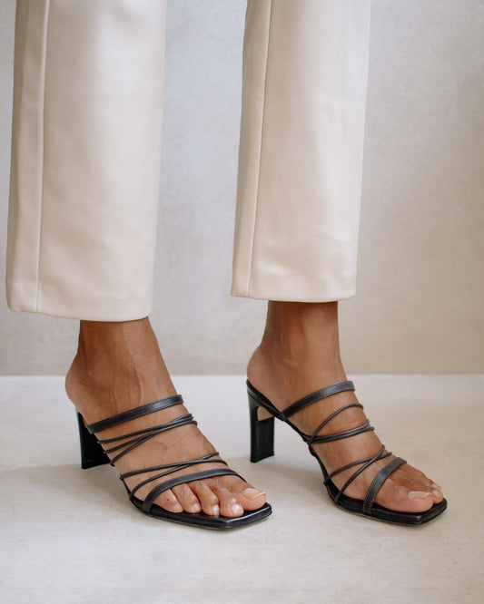 The Sunbeam Sandal by Alohas - Black