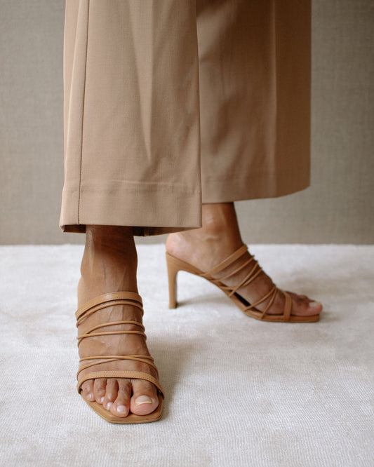 The Sunbeam Sandal by Alohas - Camel