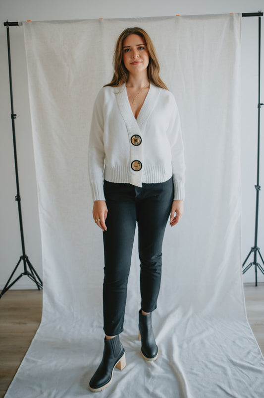 The 501 Original Cropped Jeans by Levi's - Black