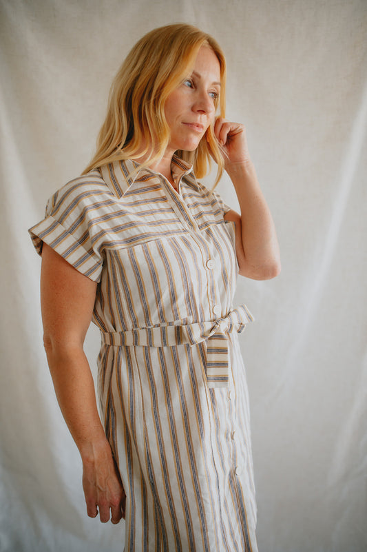 The Keltie Cotton Shirtdress