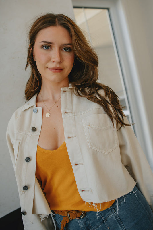 The Korin Denim Jacket by Saltwater Luxe - Salt