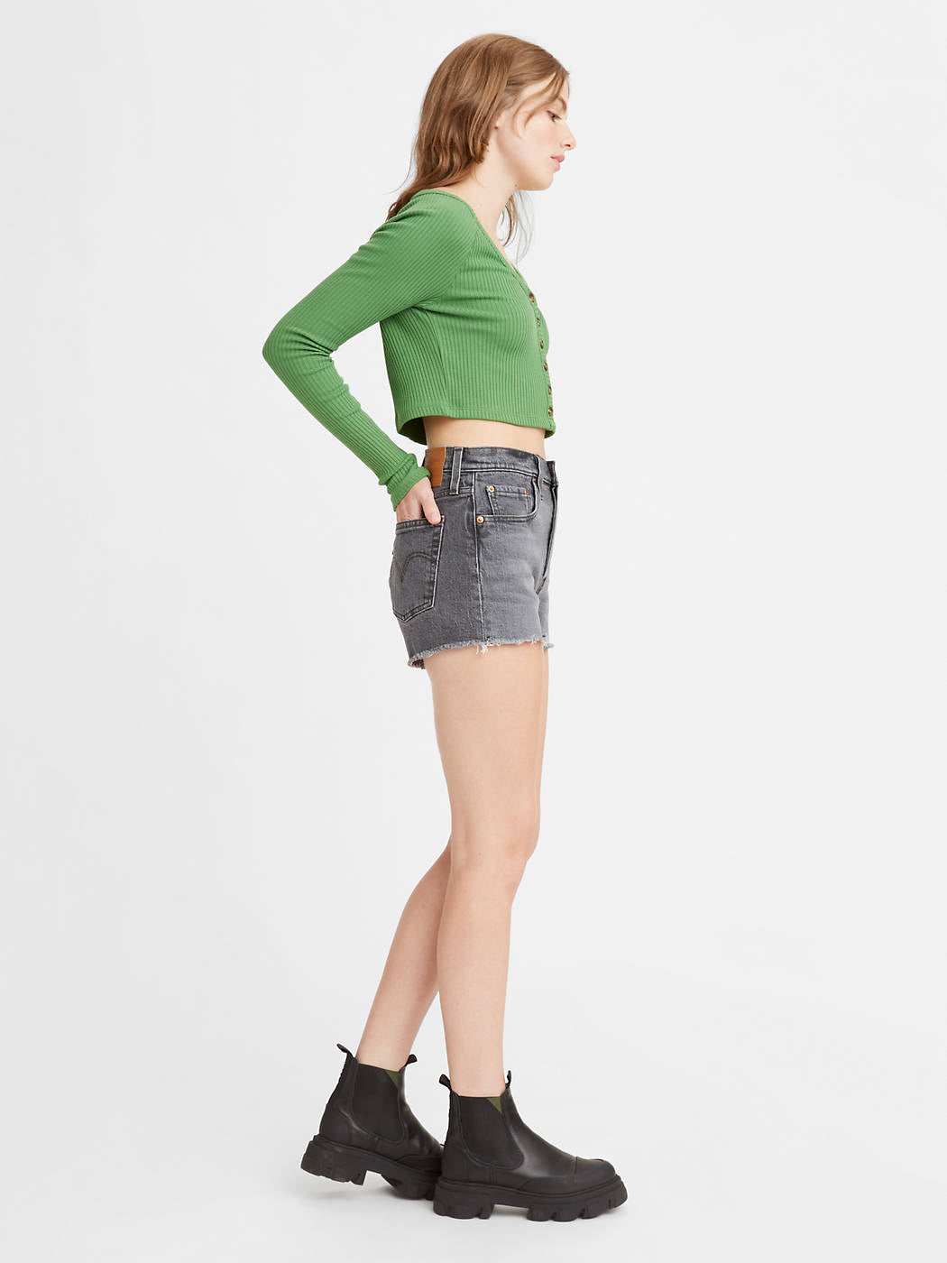 The 501 Original High Rise Short by Levi's - Cabo Rise – THE SKINNY