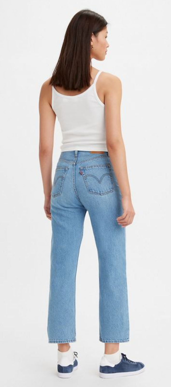 The Ribcage Straight Ankle Jeans by Levi's - In The Middle – THE