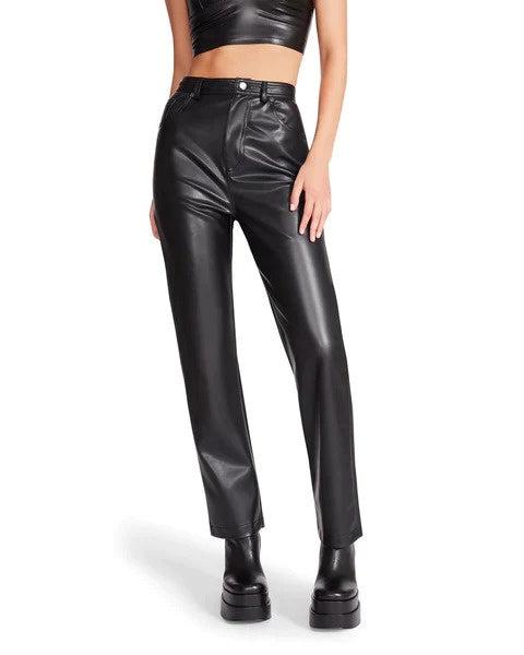 The Josie Vegan Leather Pant - Black – THE SKINNY